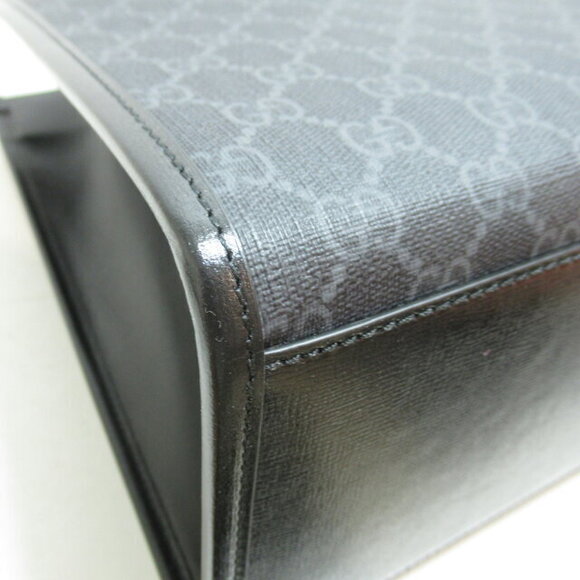 Gucci canvas tote bag black - Picture 8 of 9